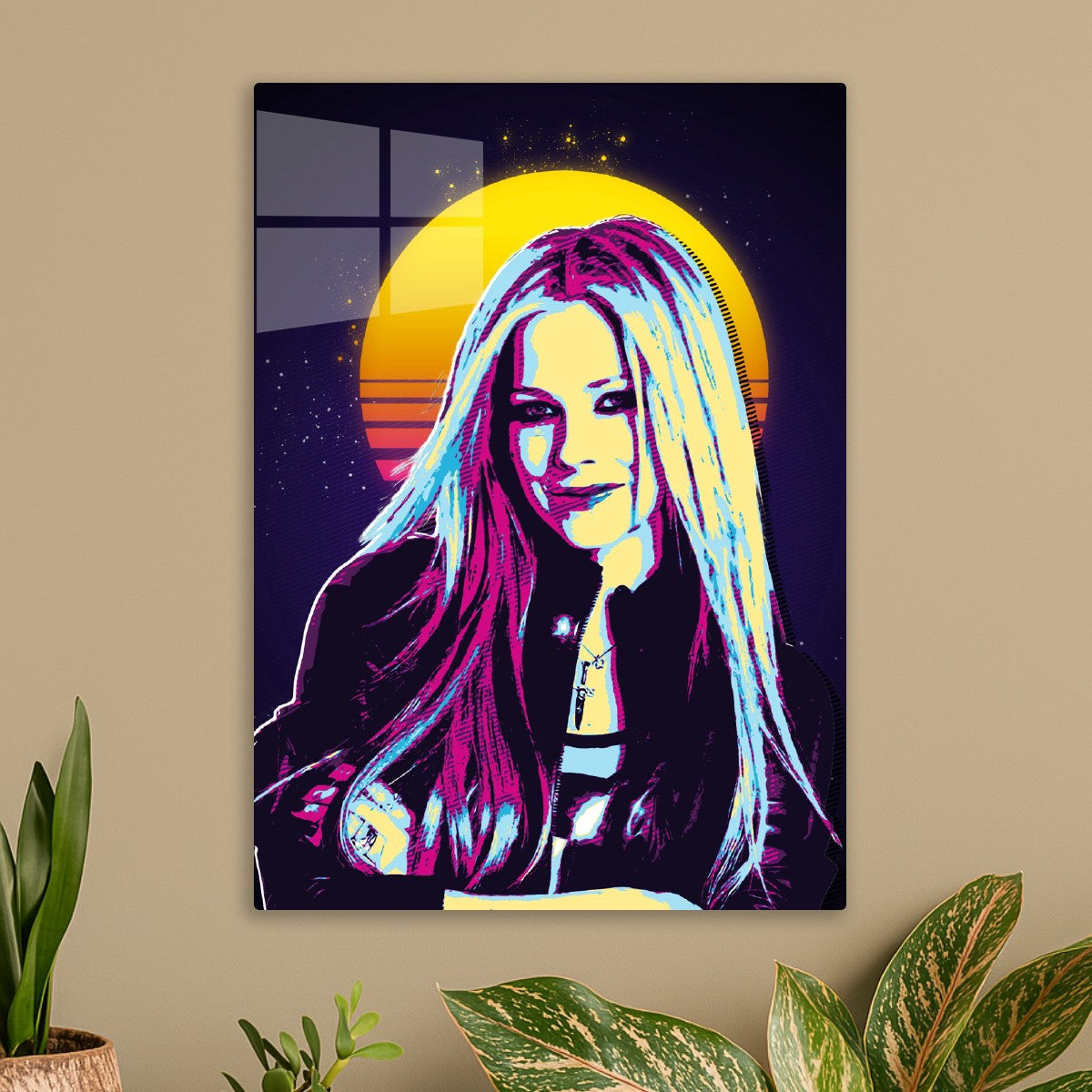 Avril lavigne retro 80s
