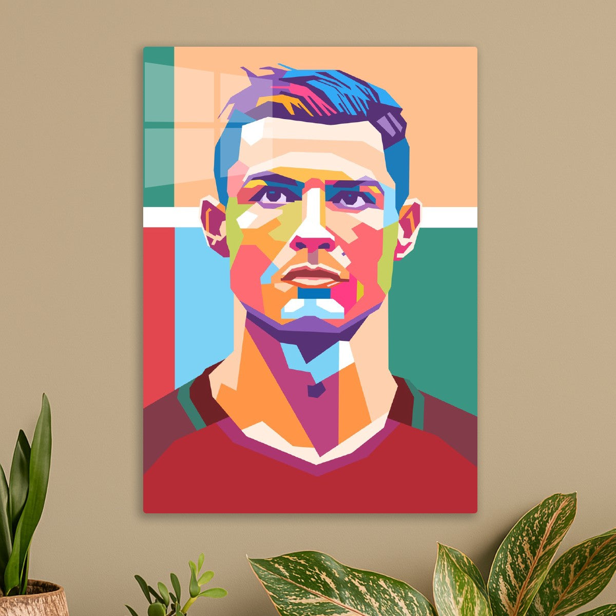 Christiano Ronaldo on WPAP art