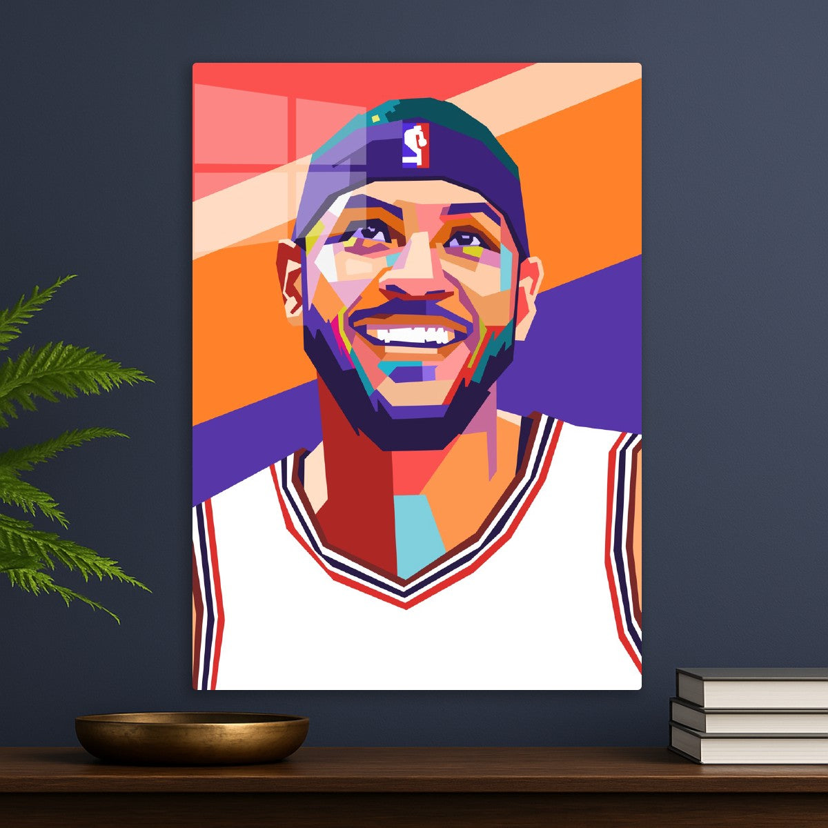 Carmelo Anthony on WPAP art
