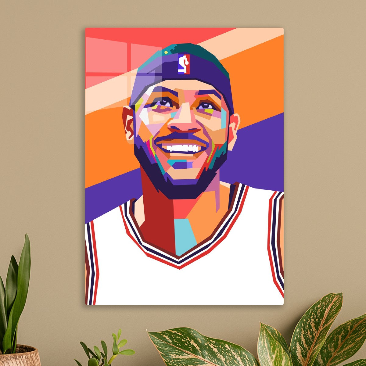 Carmelo Anthony on WPAP art