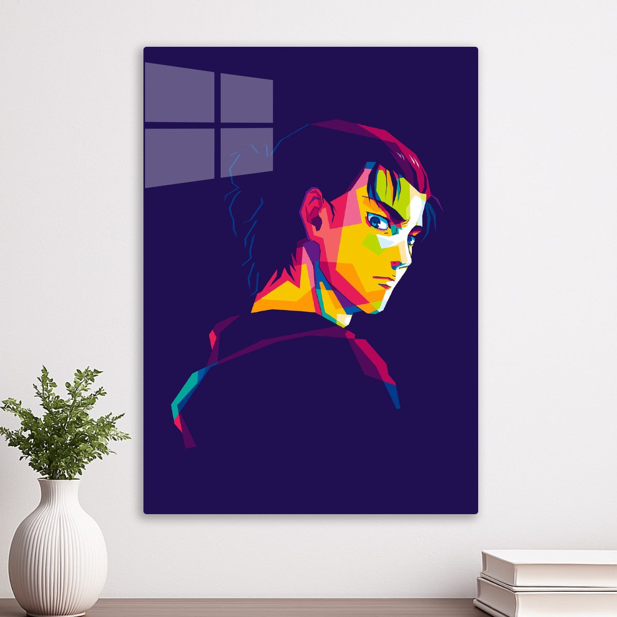 eren yeager pop art