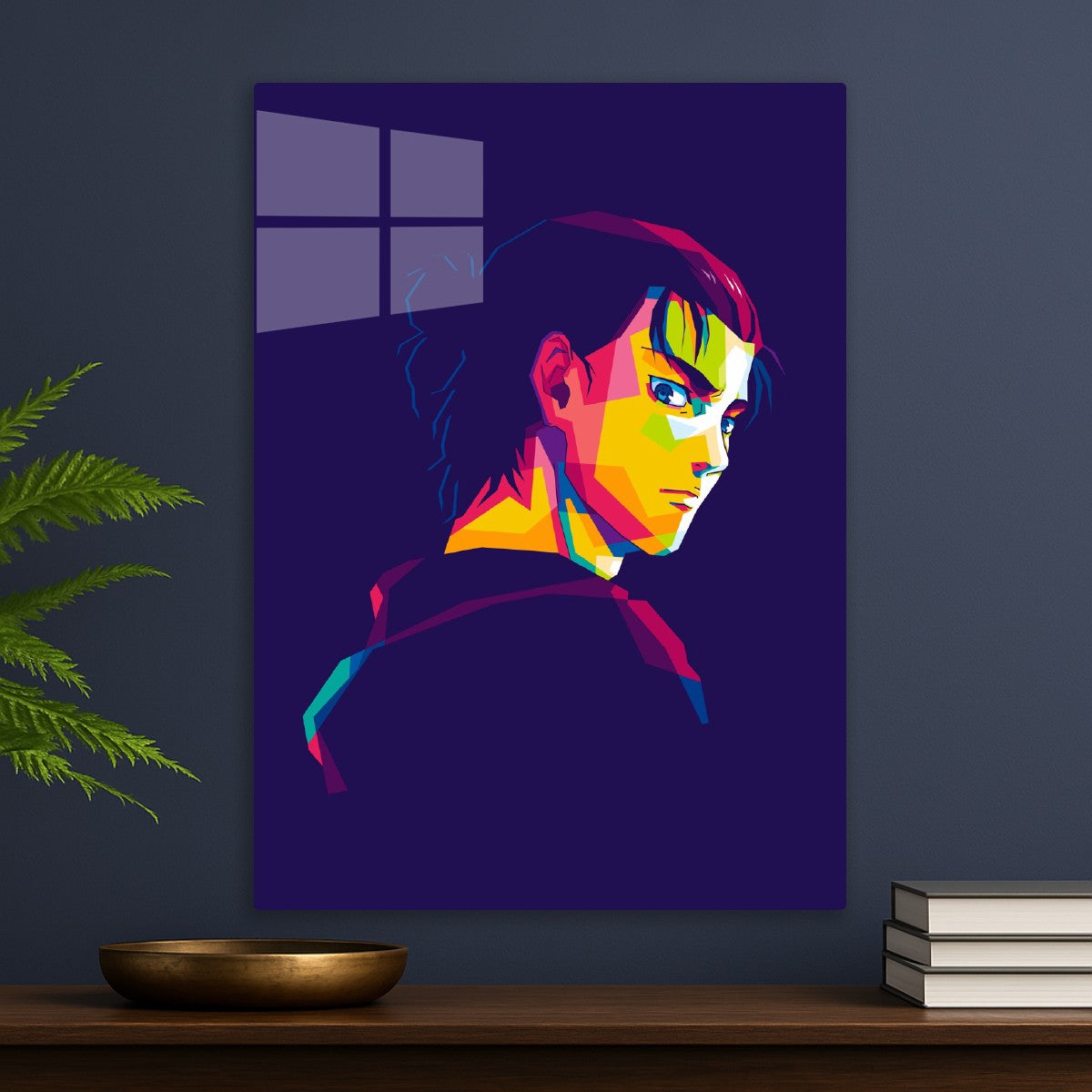 eren yeager pop art