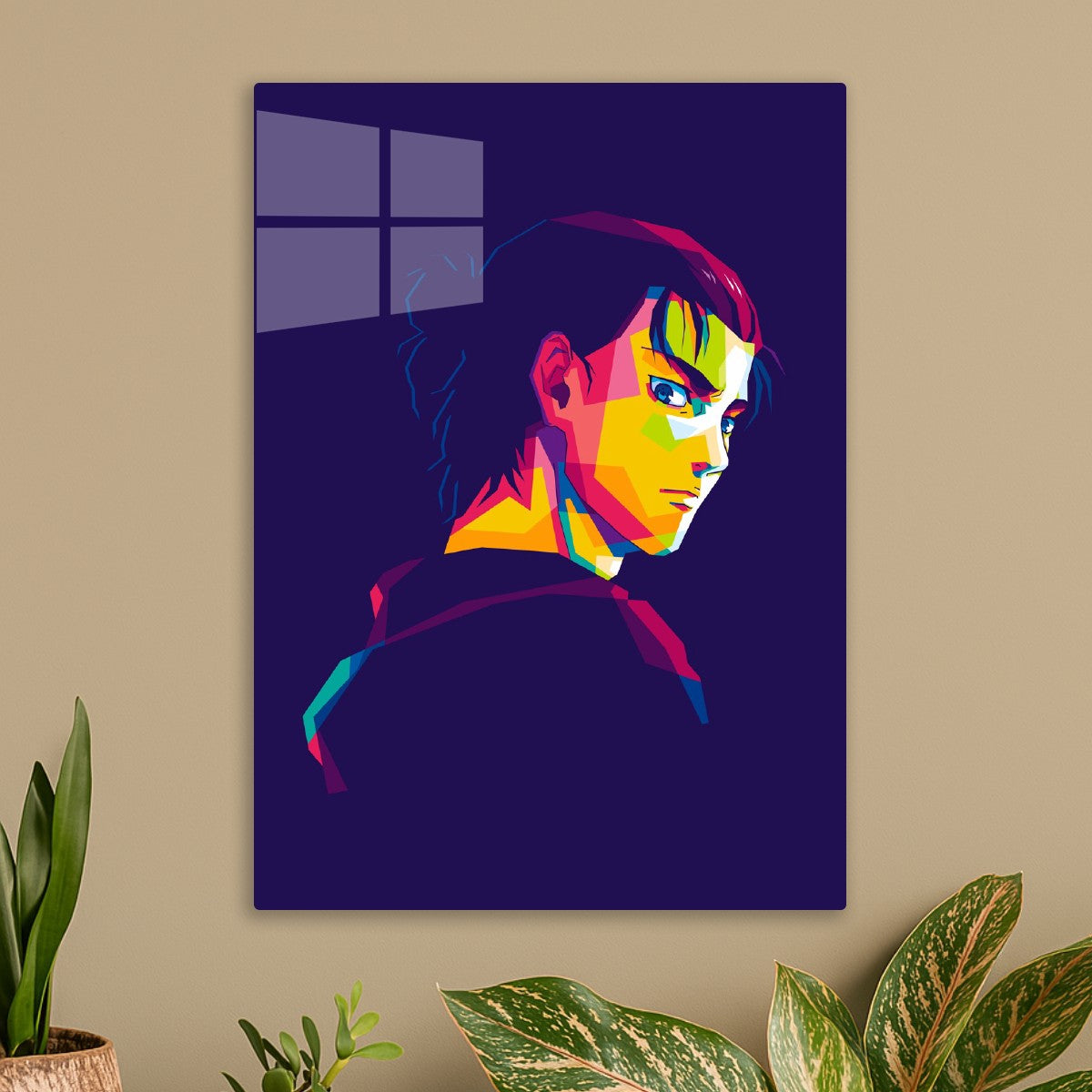 eren yeager pop art