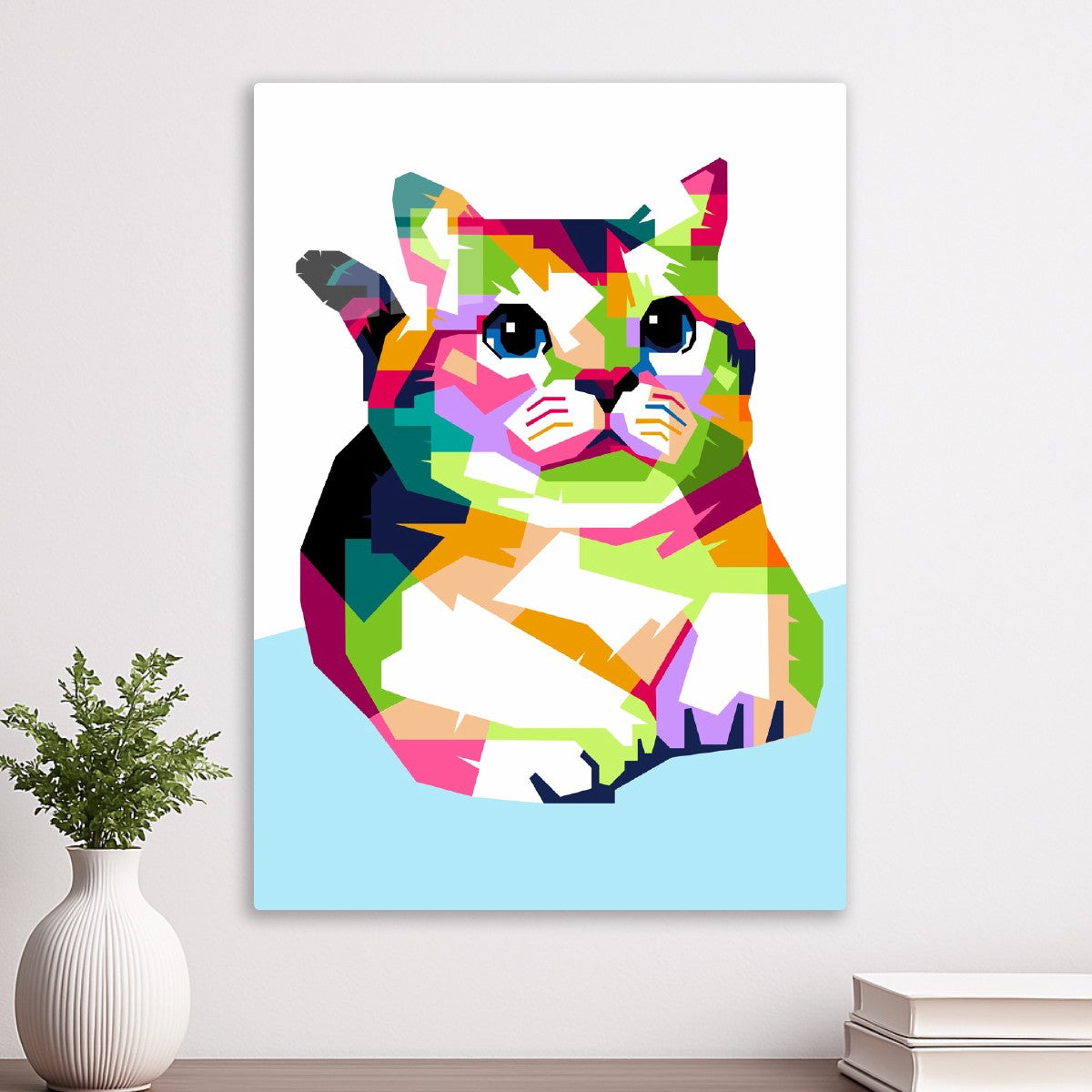 cat pop art