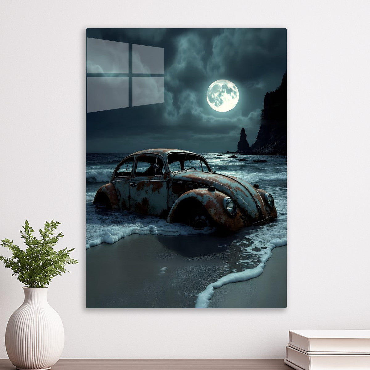 Abandoned VW Beetle