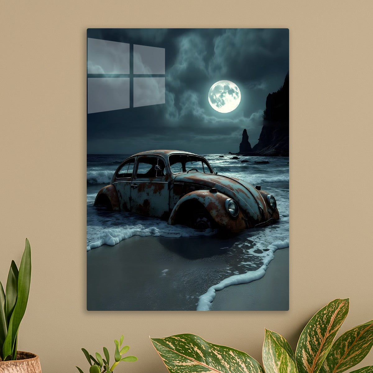Abandoned VW Beetle