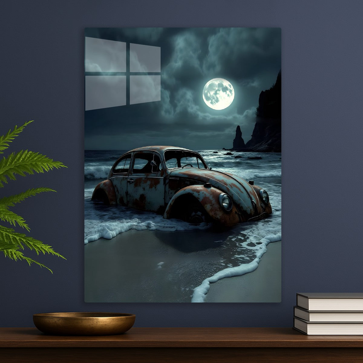 Abandoned VW Beetle