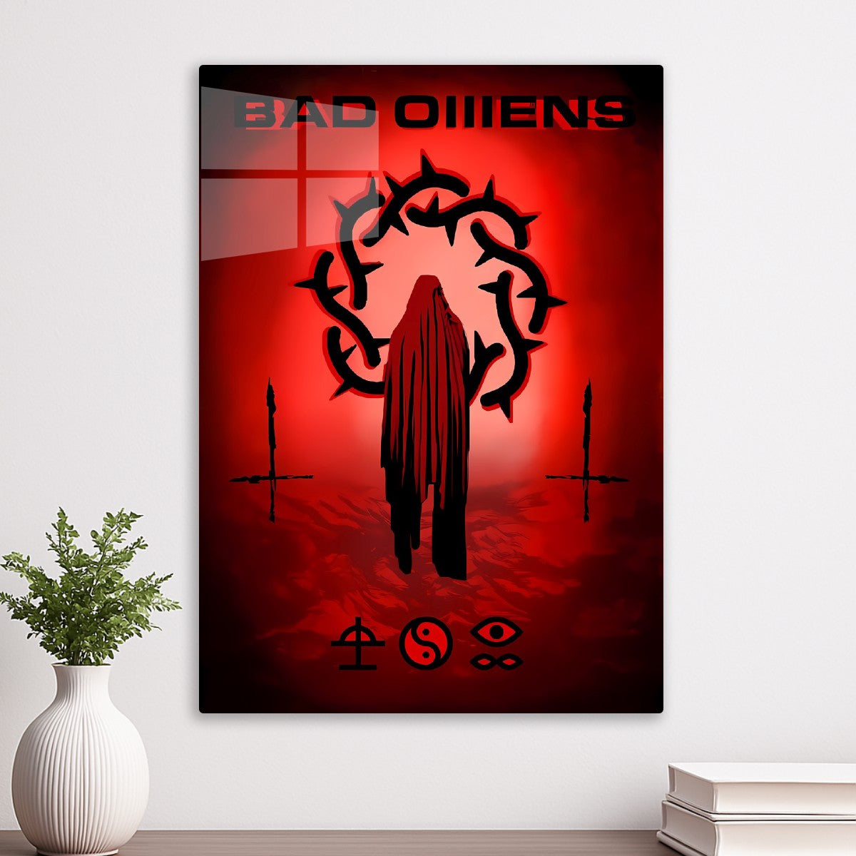 bad omens album cover