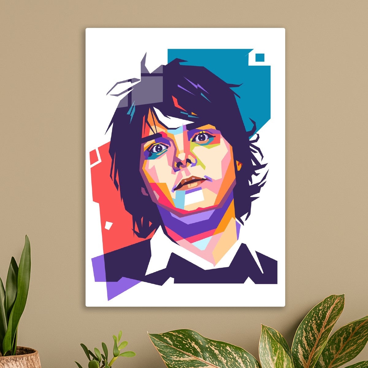 Gerrard Way pop art portrait
