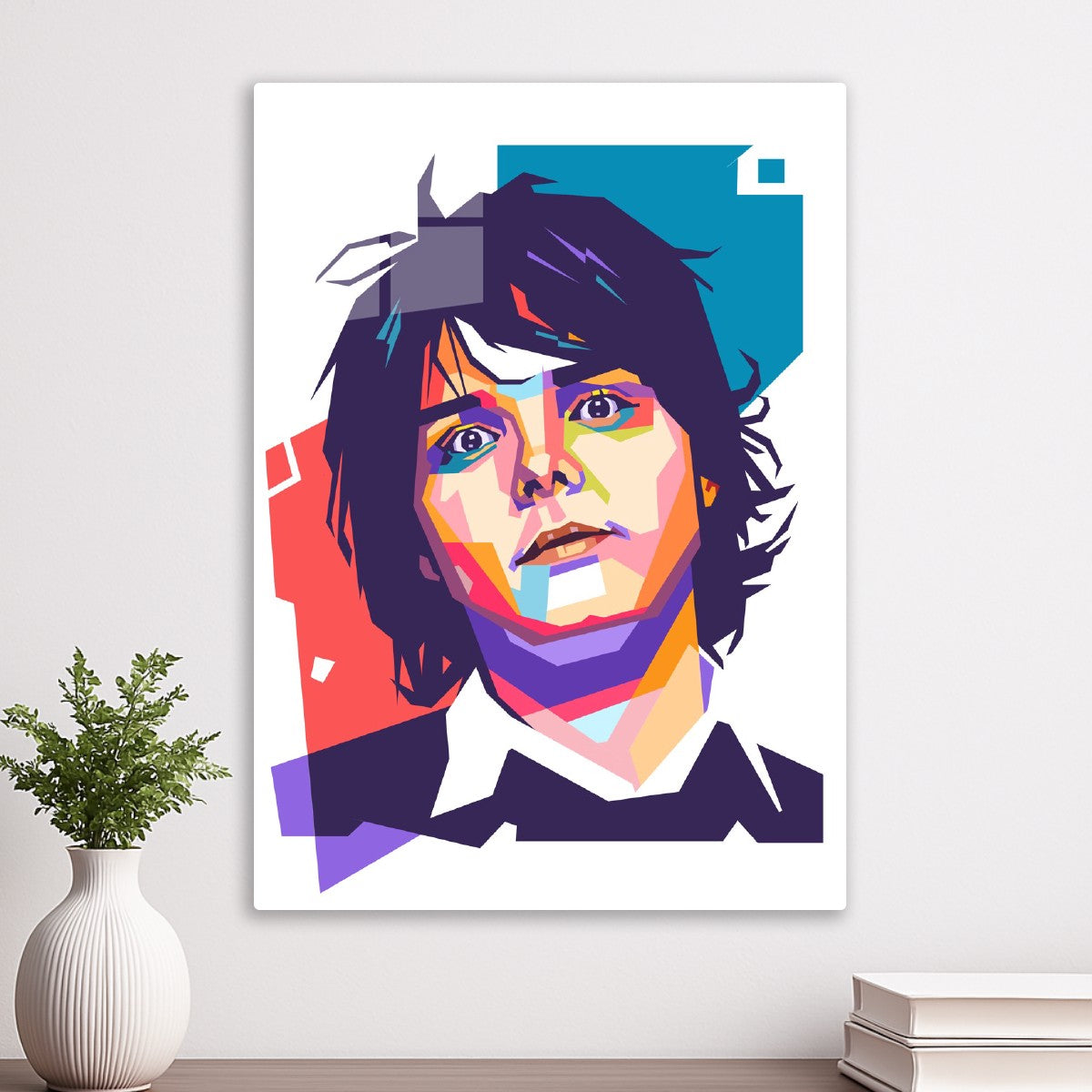 Gerrard Way pop art portrait