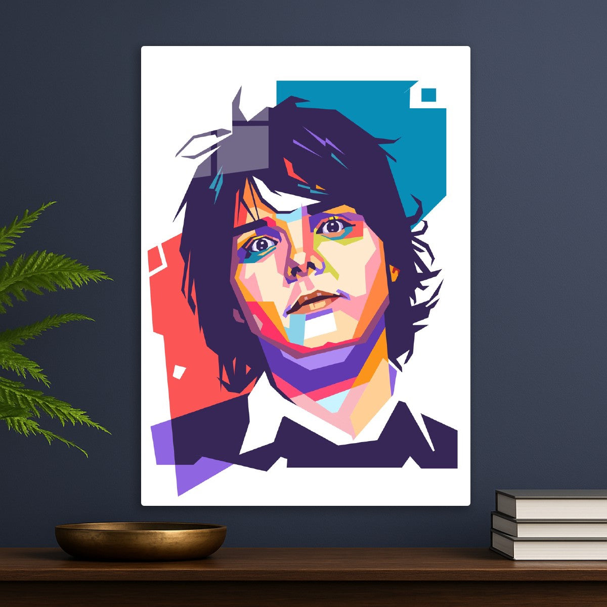 Gerrard Way pop art portrait