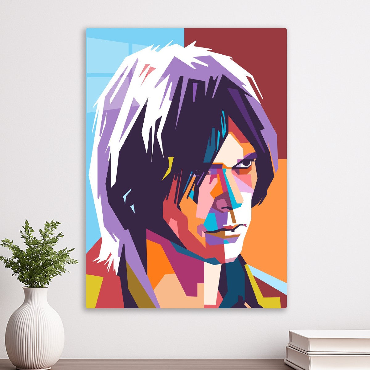 Neil Young pop art portrait