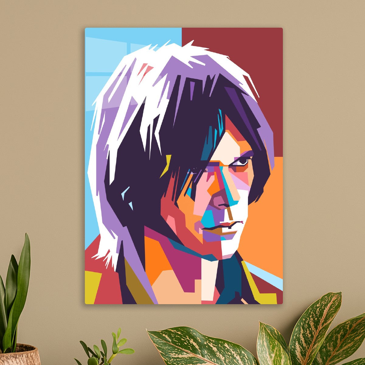 Neil Young pop art portrait