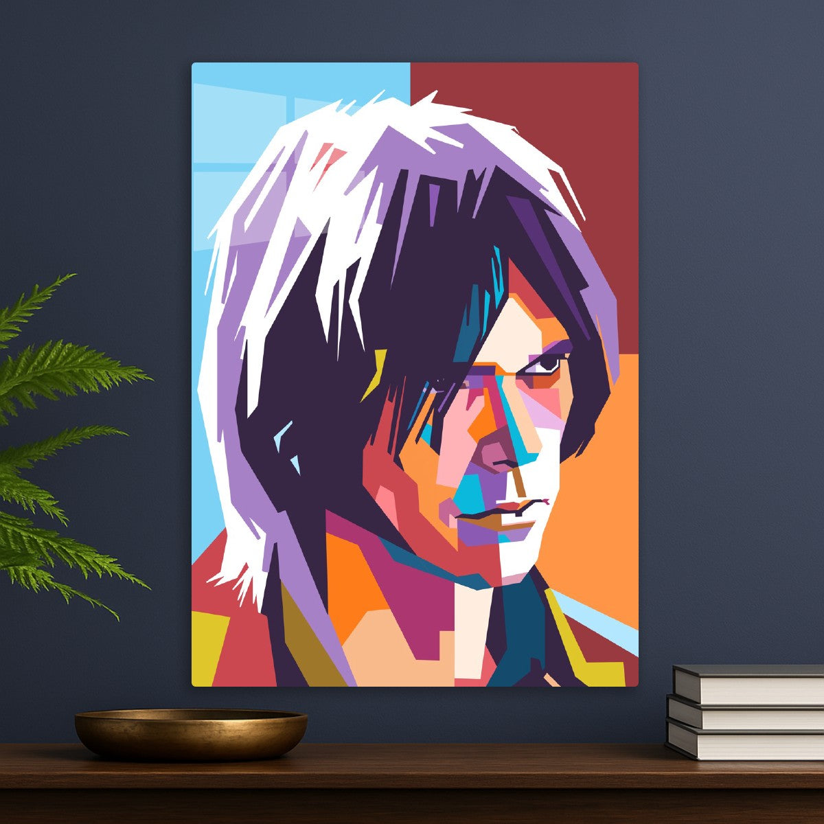 Neil Young pop art portrait