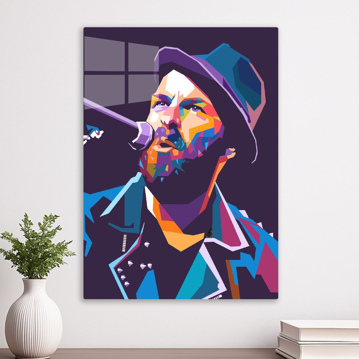 Tim Armstrong pop art portrait
