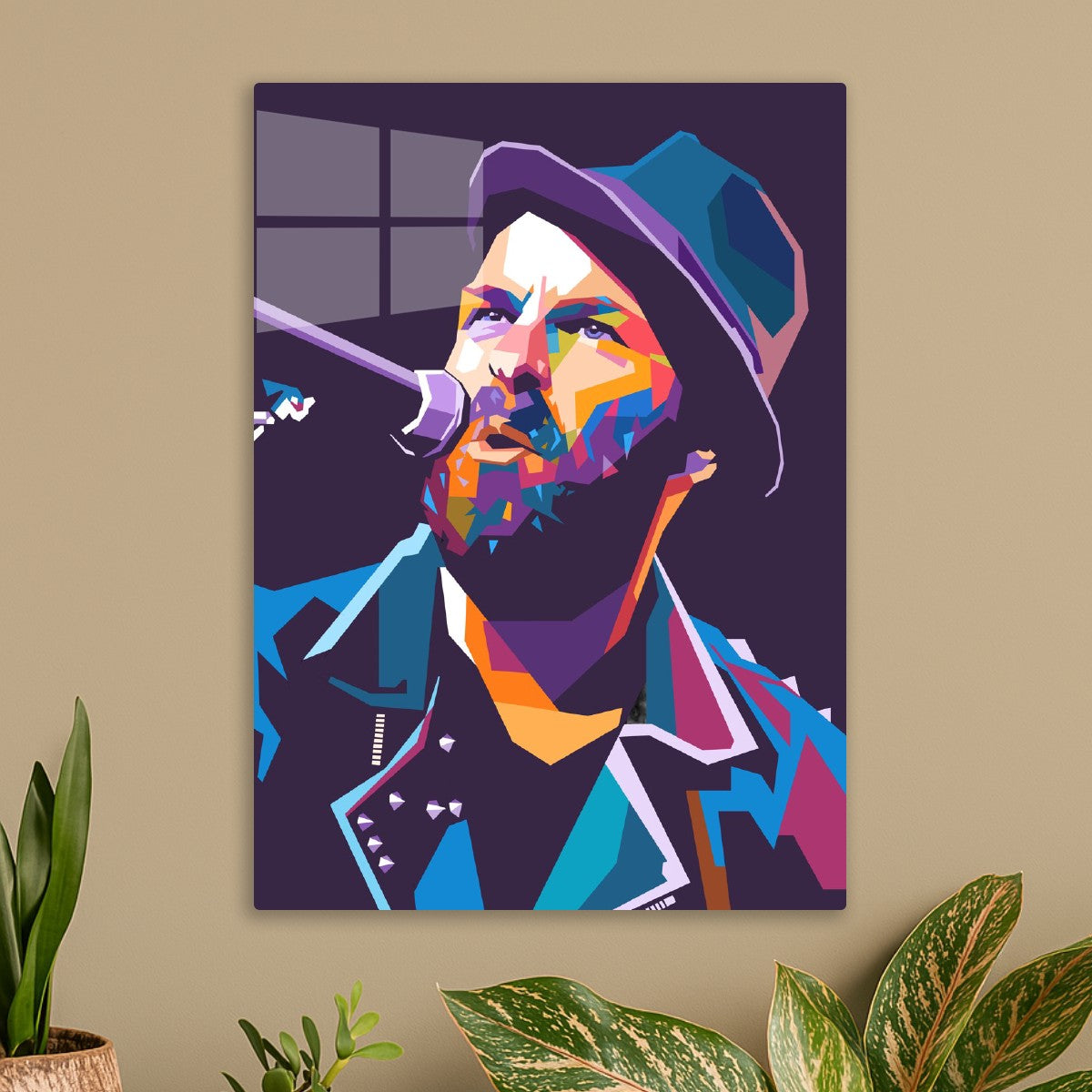 Tim Armstrong pop art portrait