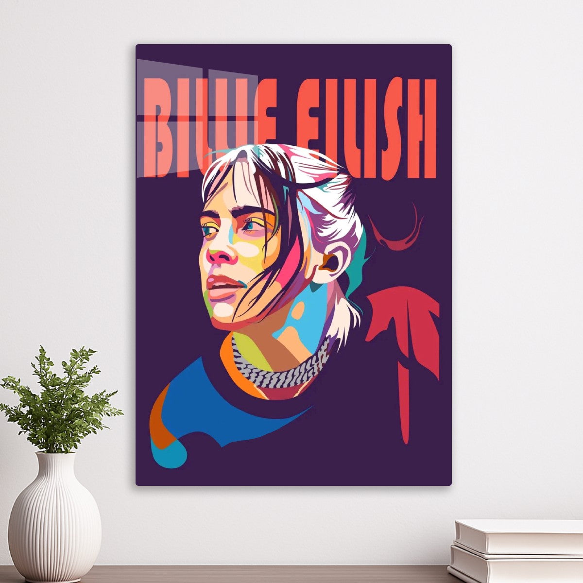 Billie Eilish pop art