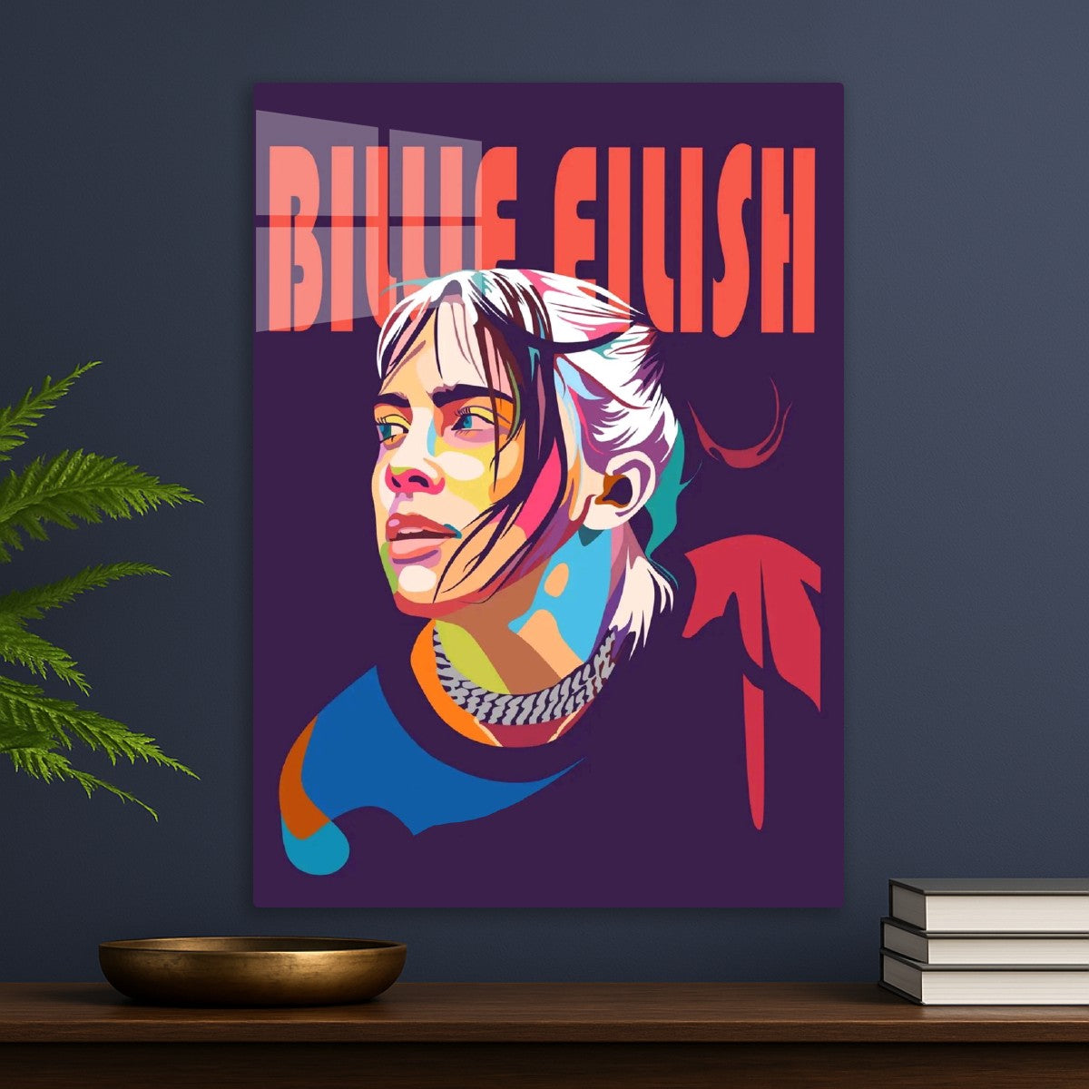 Billie Eilish pop art