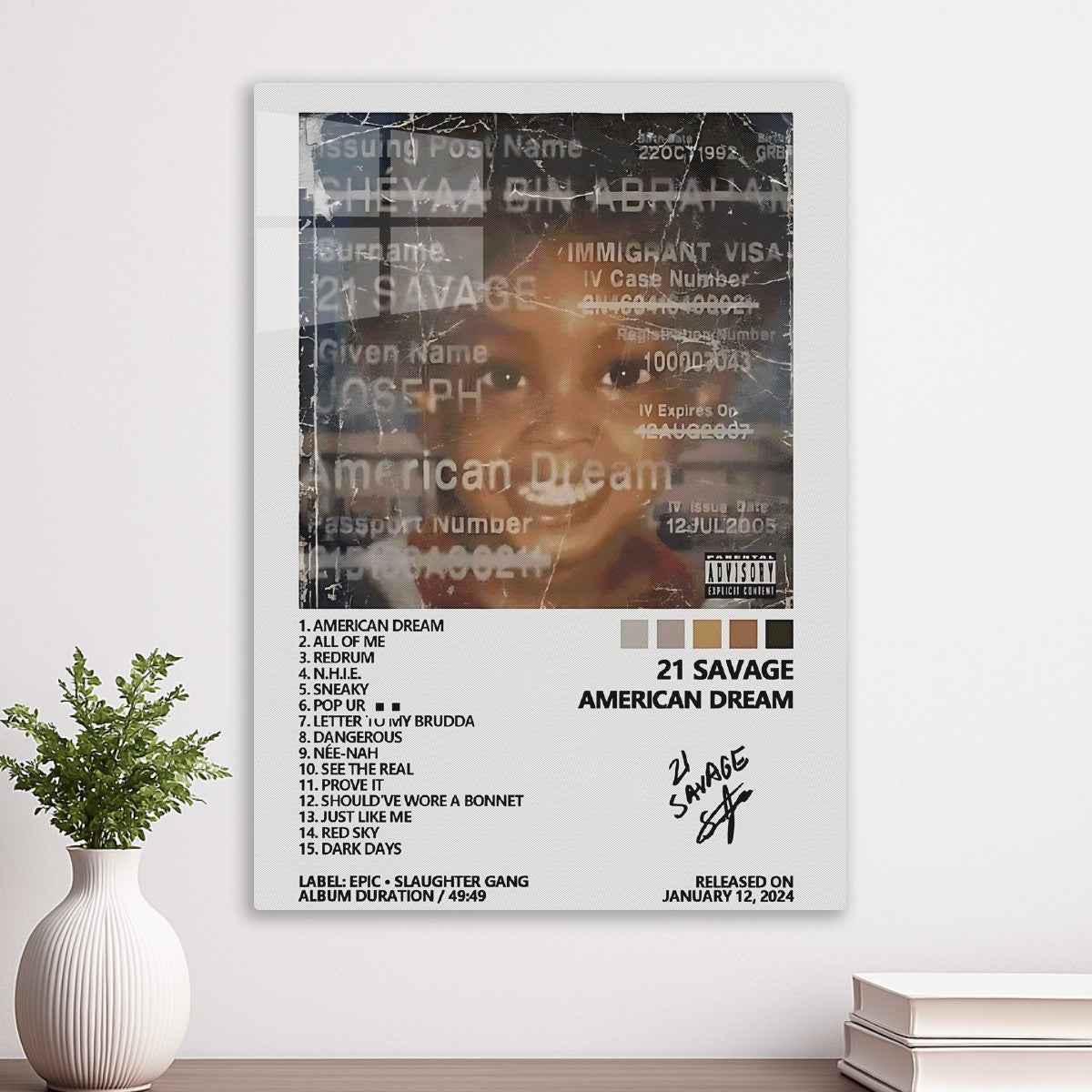 21 Savage Tracklist Album