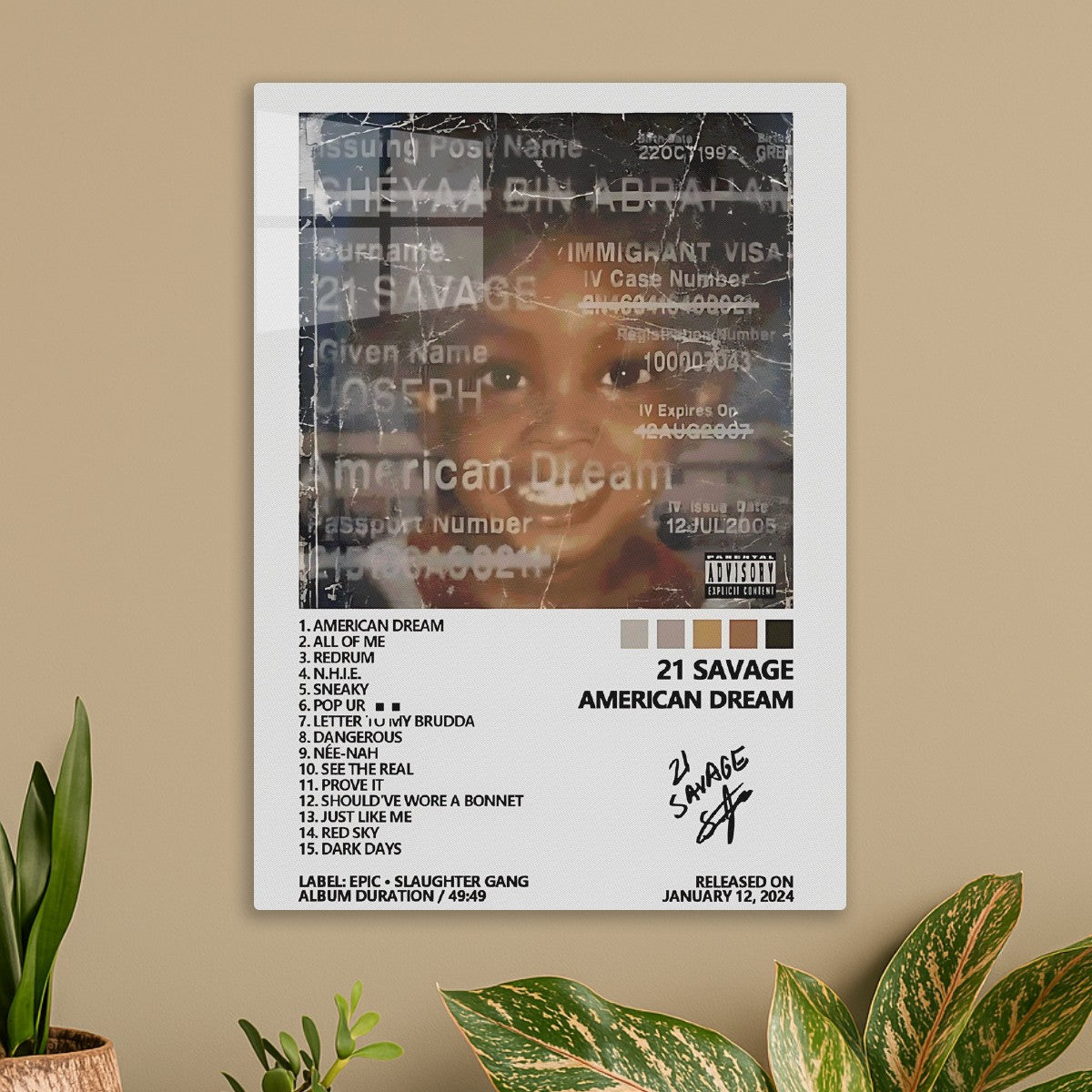 21 Savage Tracklist Album