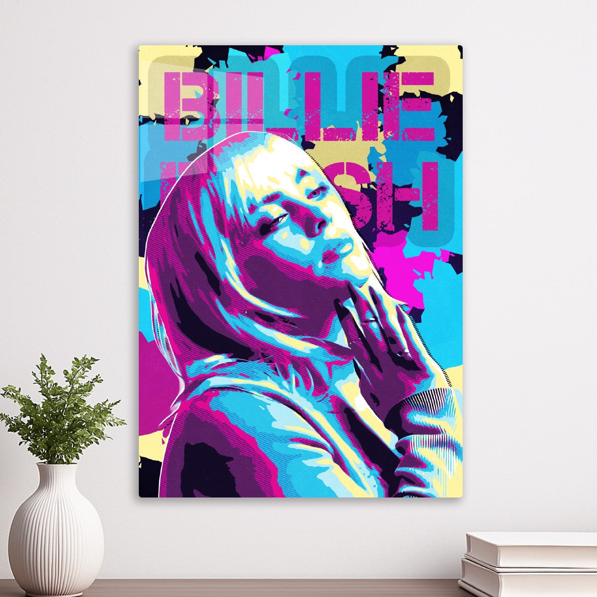 Billie Eilish pop art
