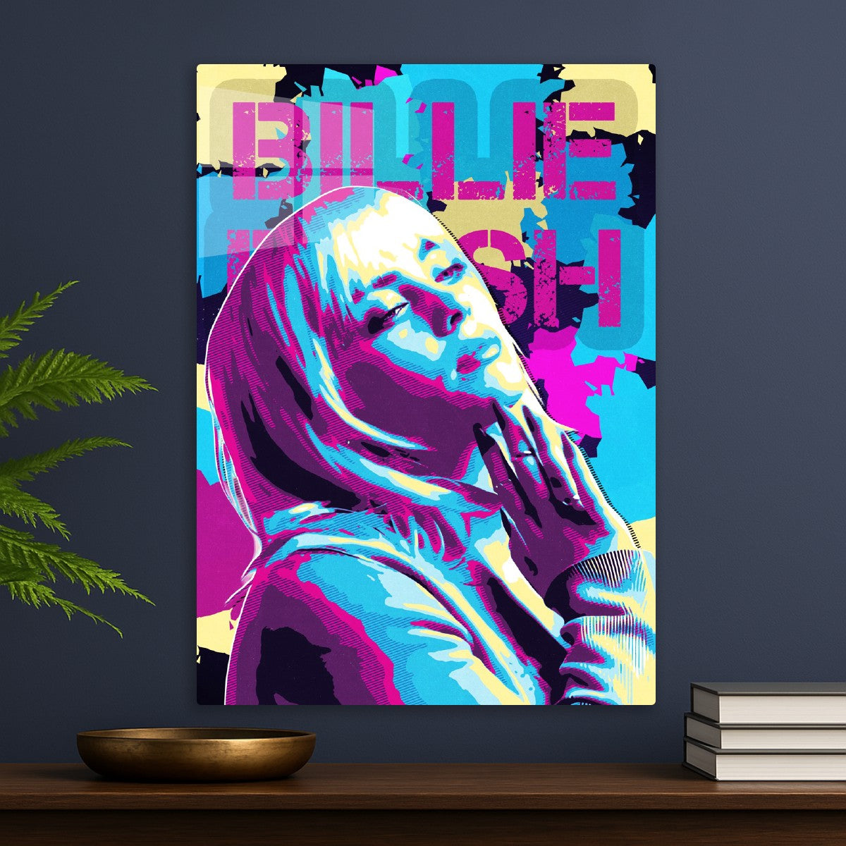 Billie Eilish pop art