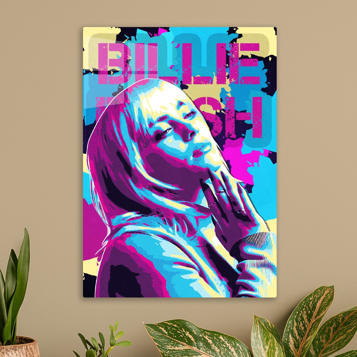 Billie Eilish pop art