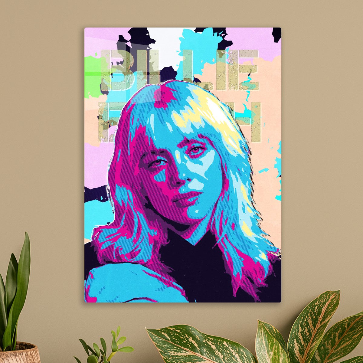 Billie eilish pop art (2)