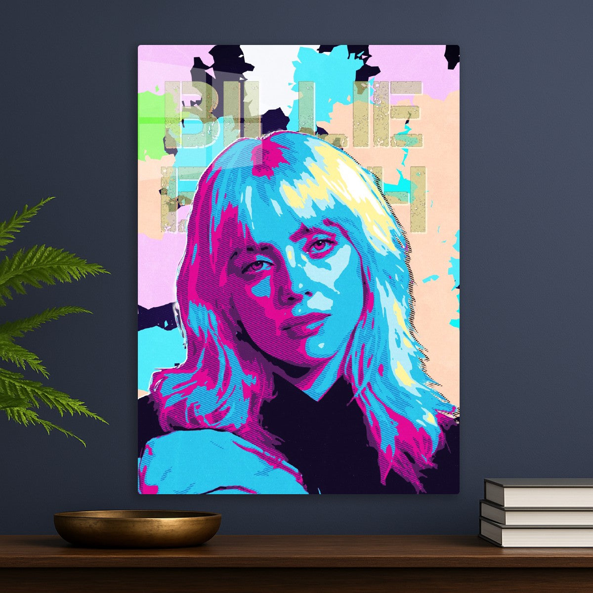 Billie eilish pop art (2)
