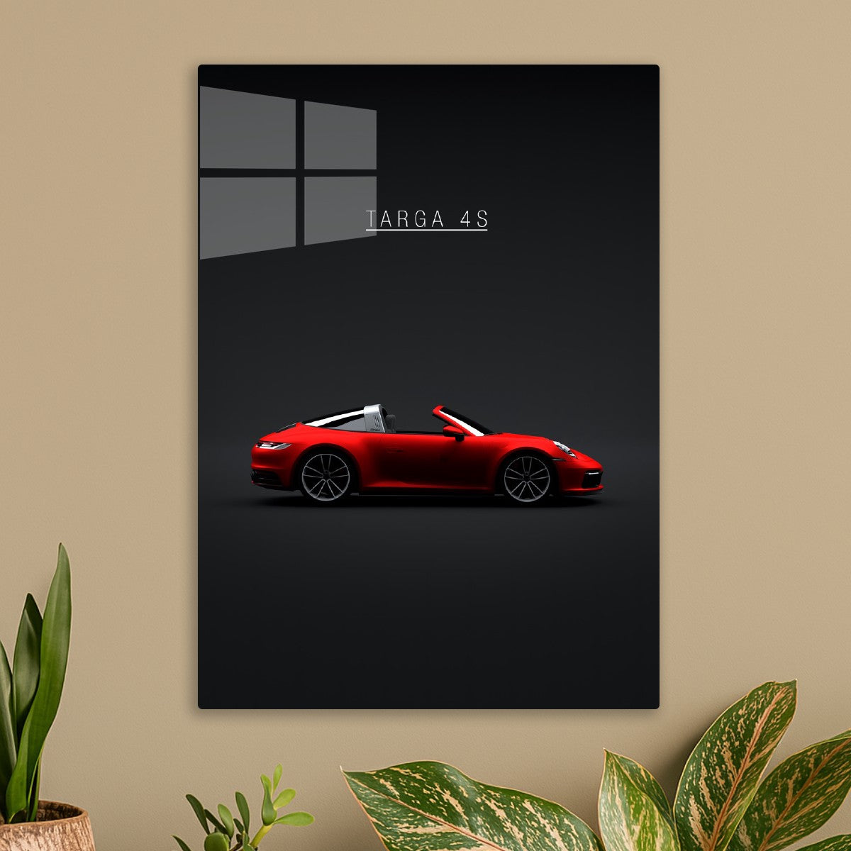 Porsche 911 Targa 4S 2022 Red