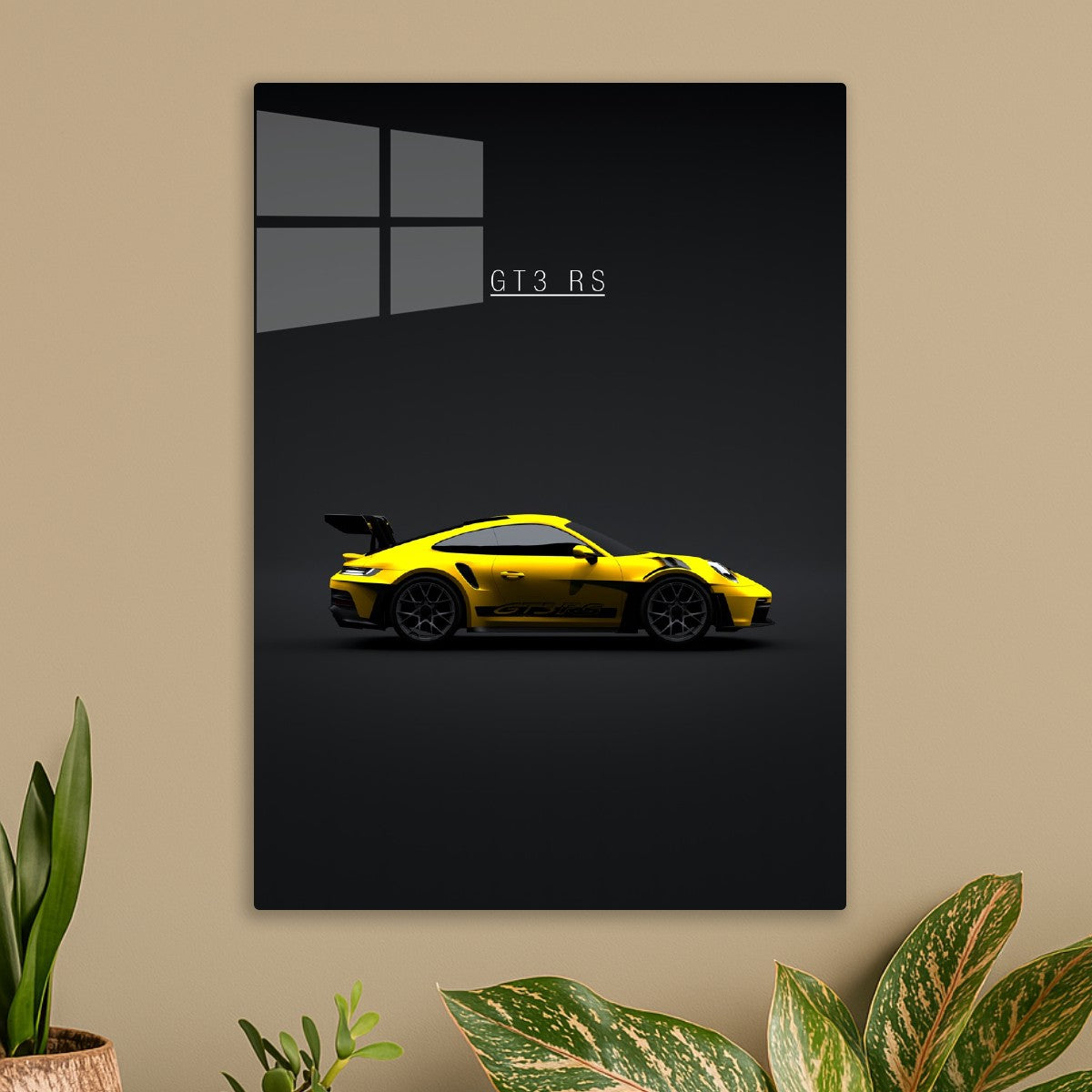 Porsche 911 GT3 RS 2022 Yellow