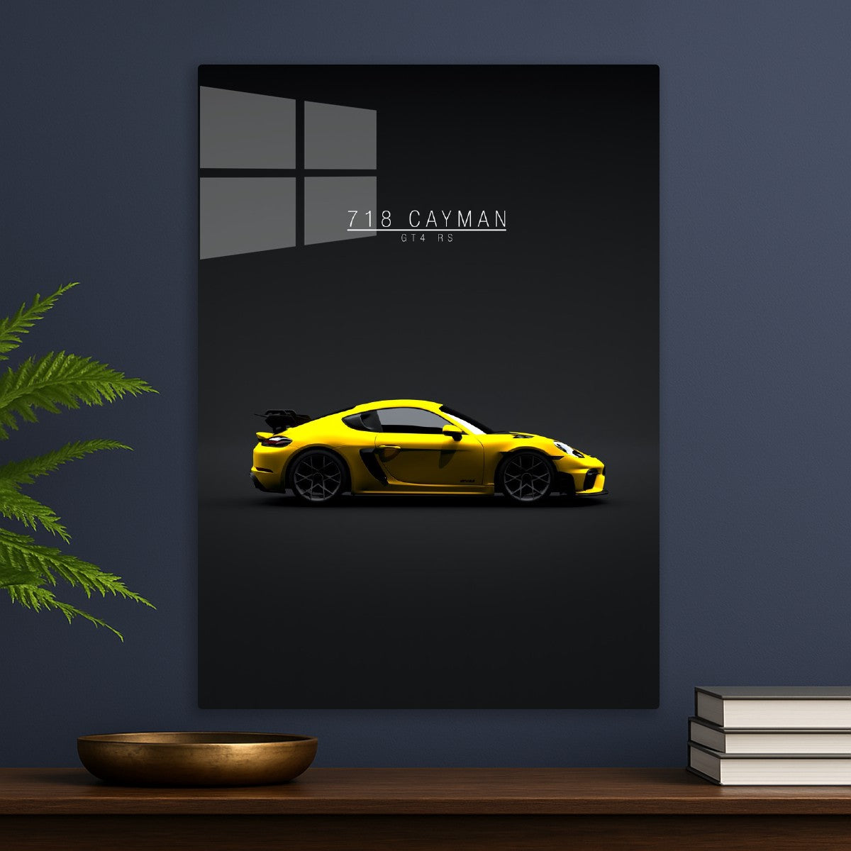 Porsche GT4 RS Yellow
