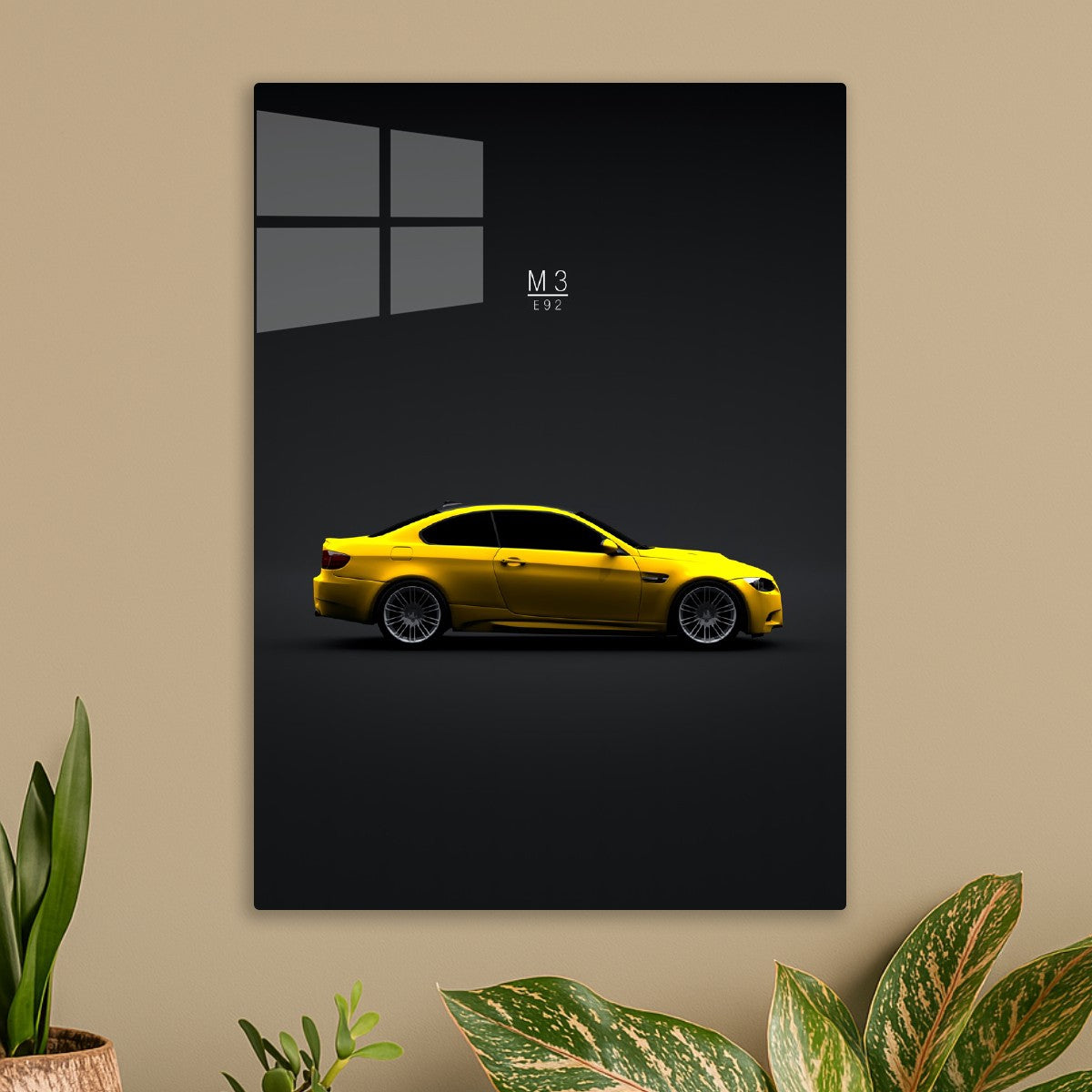 2008 BMW M3 E92 Yellow