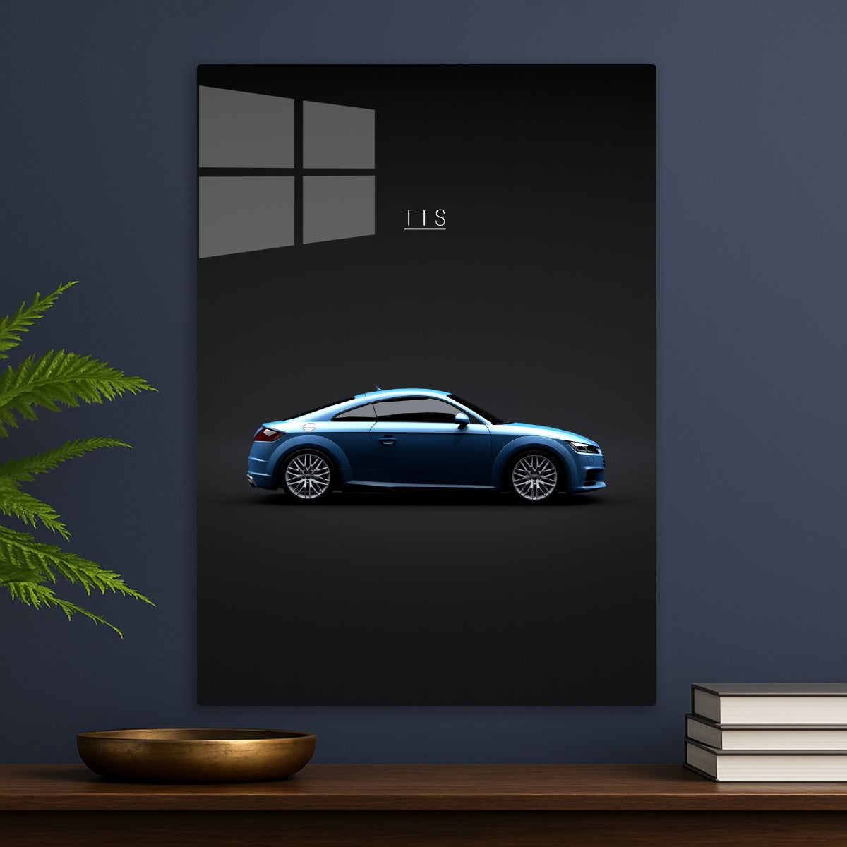 Audi TTs 2015 Blue