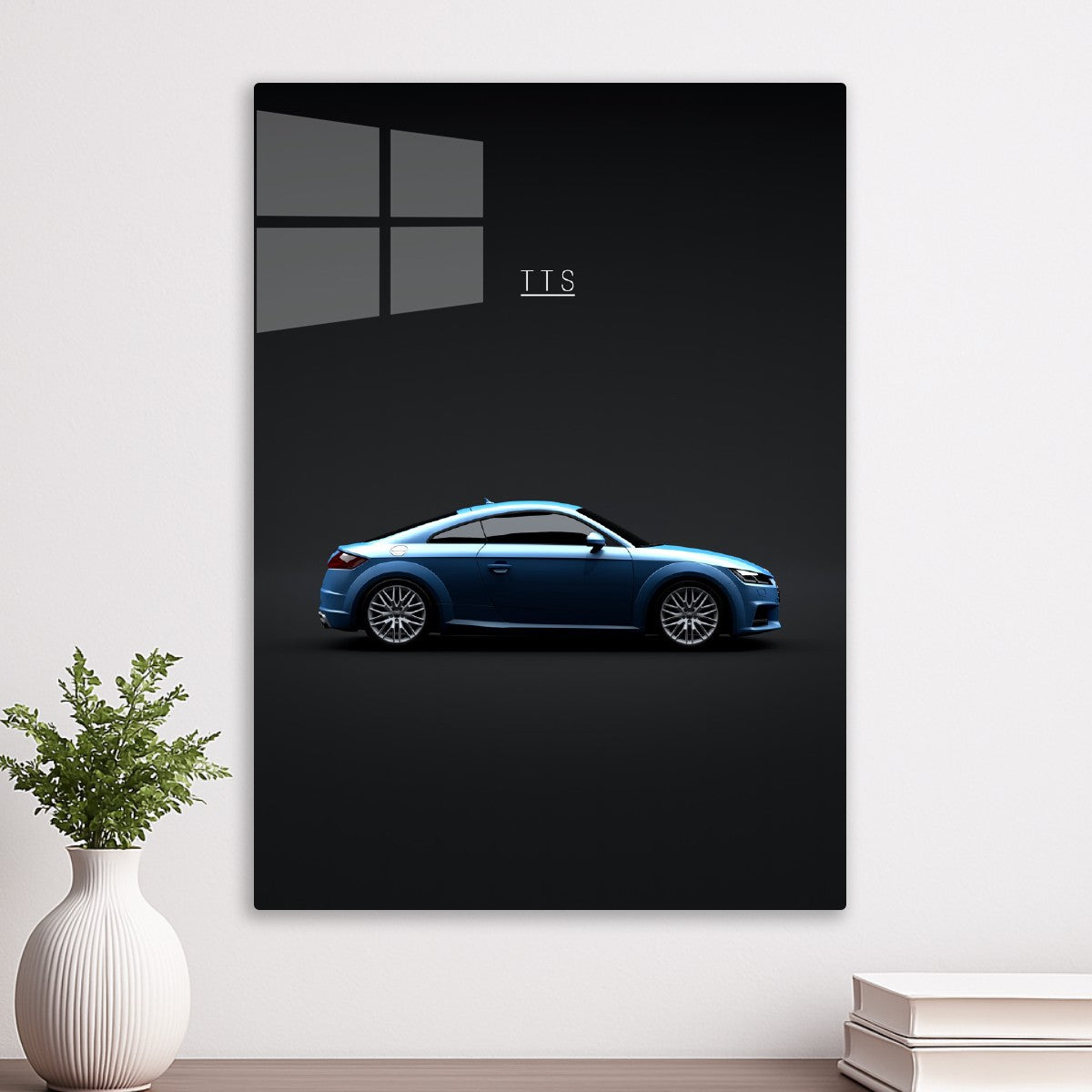 Audi TTs 2015 Blue