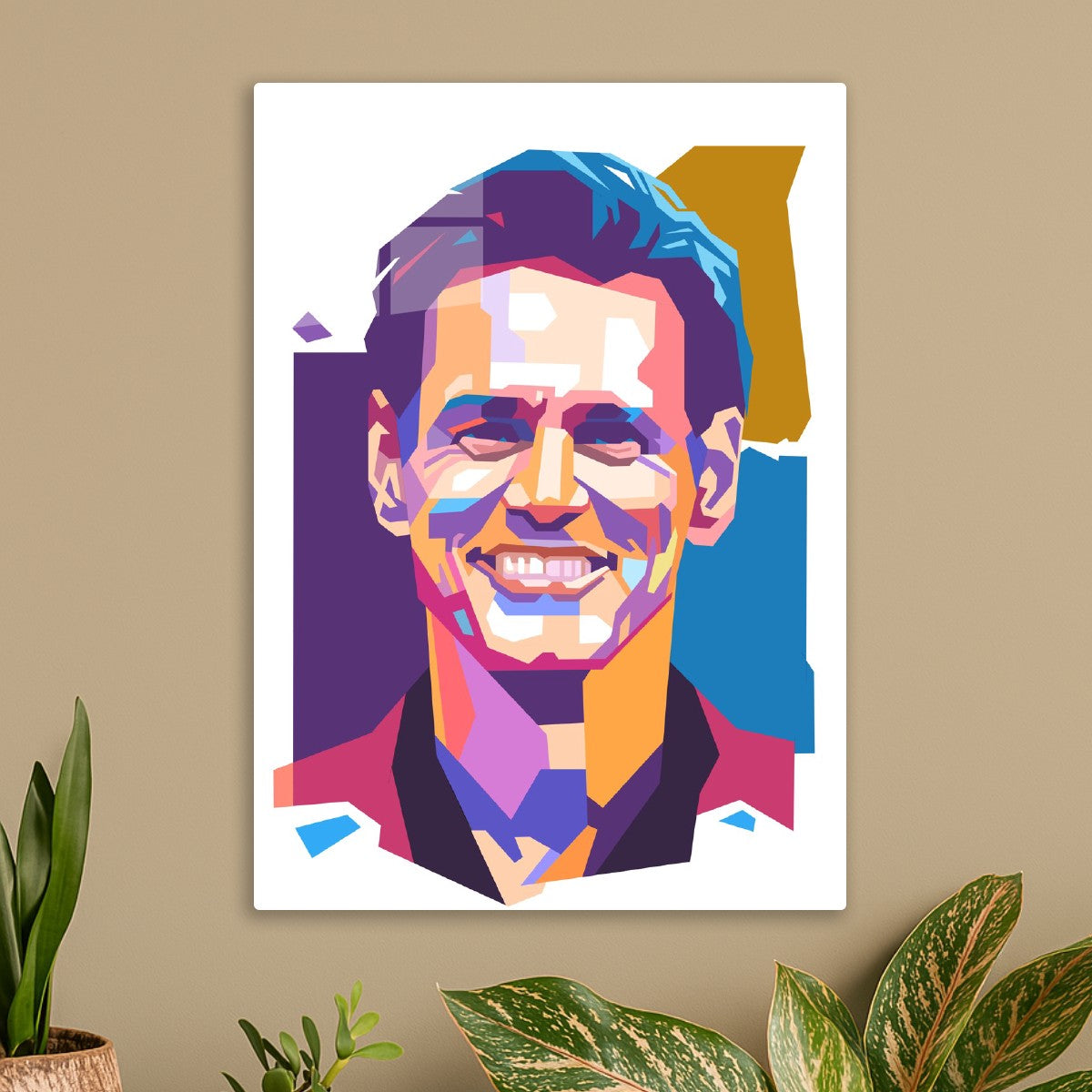 Jim Carrey pop art portrait