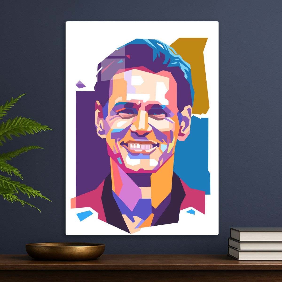 Jim Carrey pop art portrait