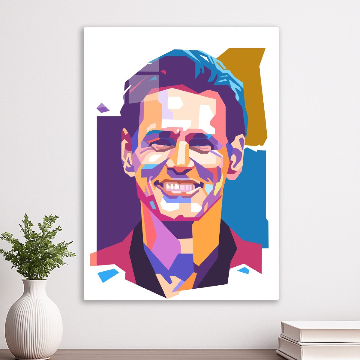 Jim Carrey pop art portrait