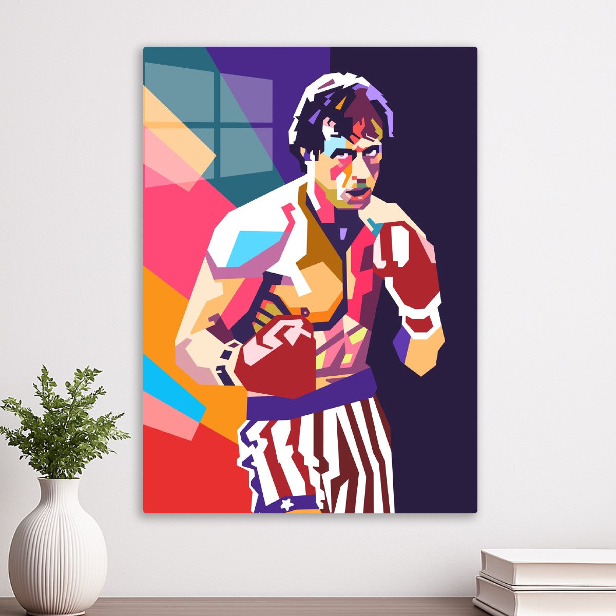 Sylvester Stallone pop art
