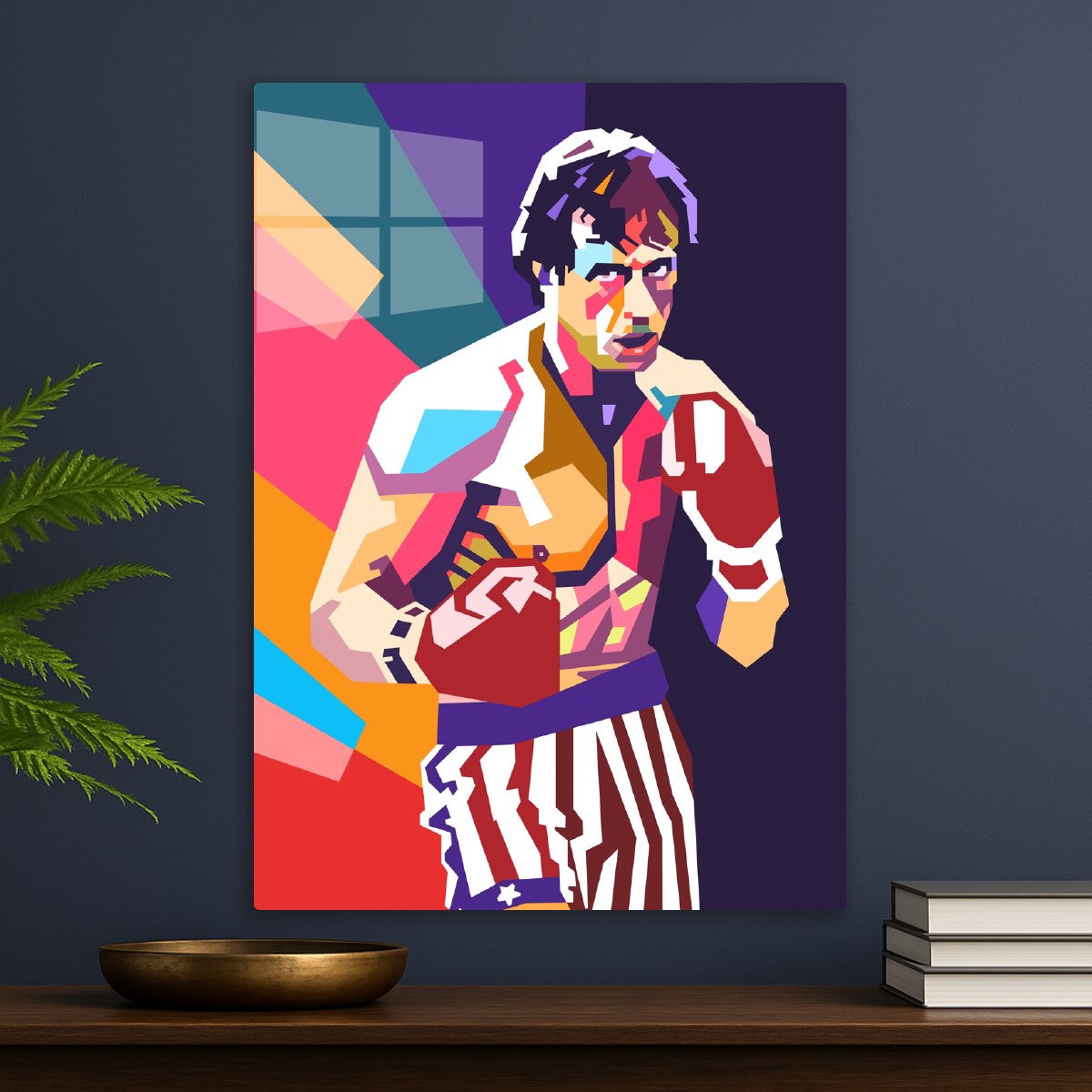 Sylvester Stallone pop art