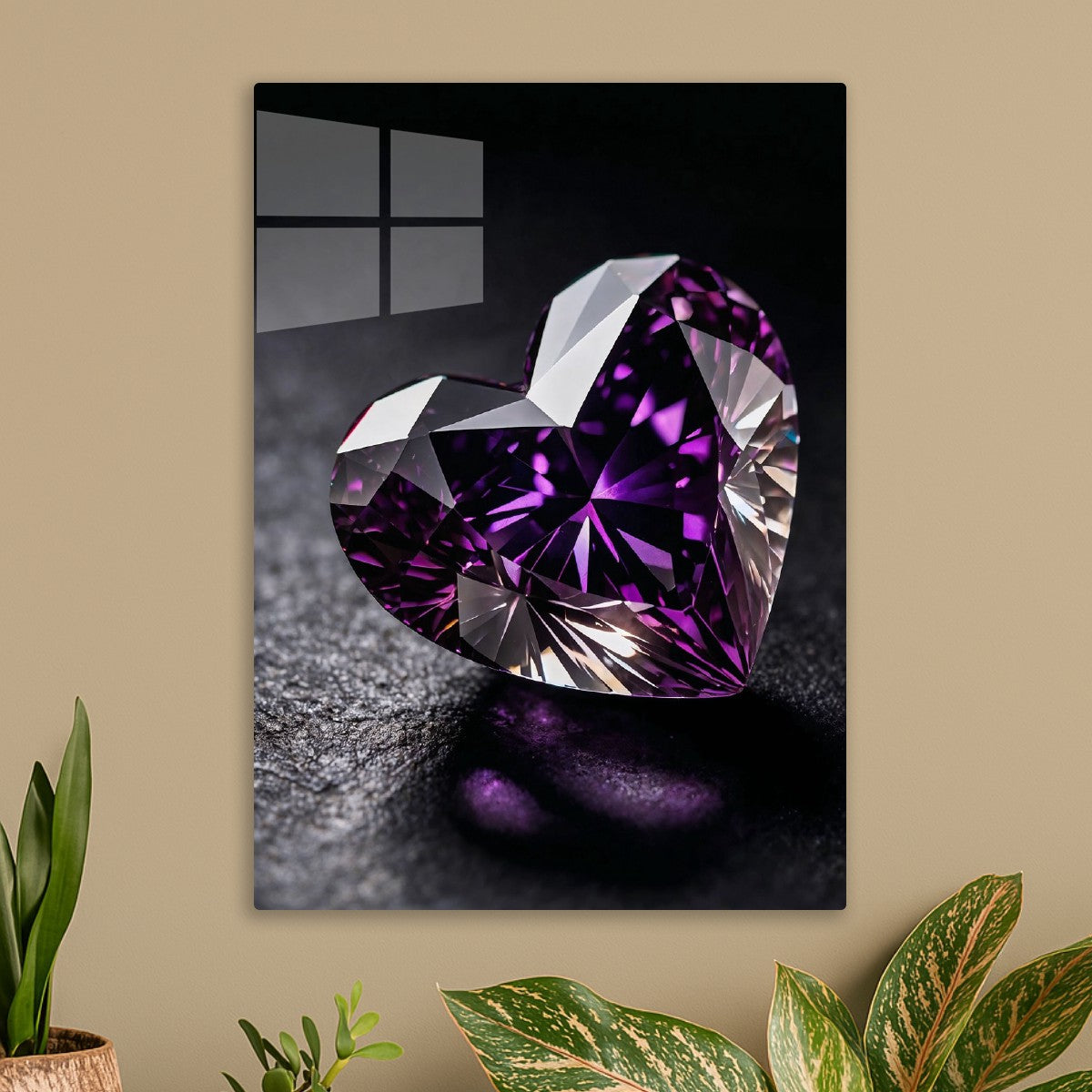 Violet Heart Diamond