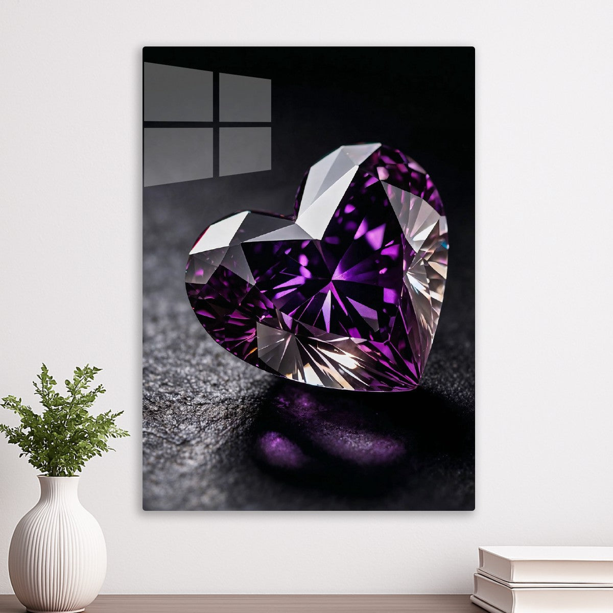 Violet Heart Diamond