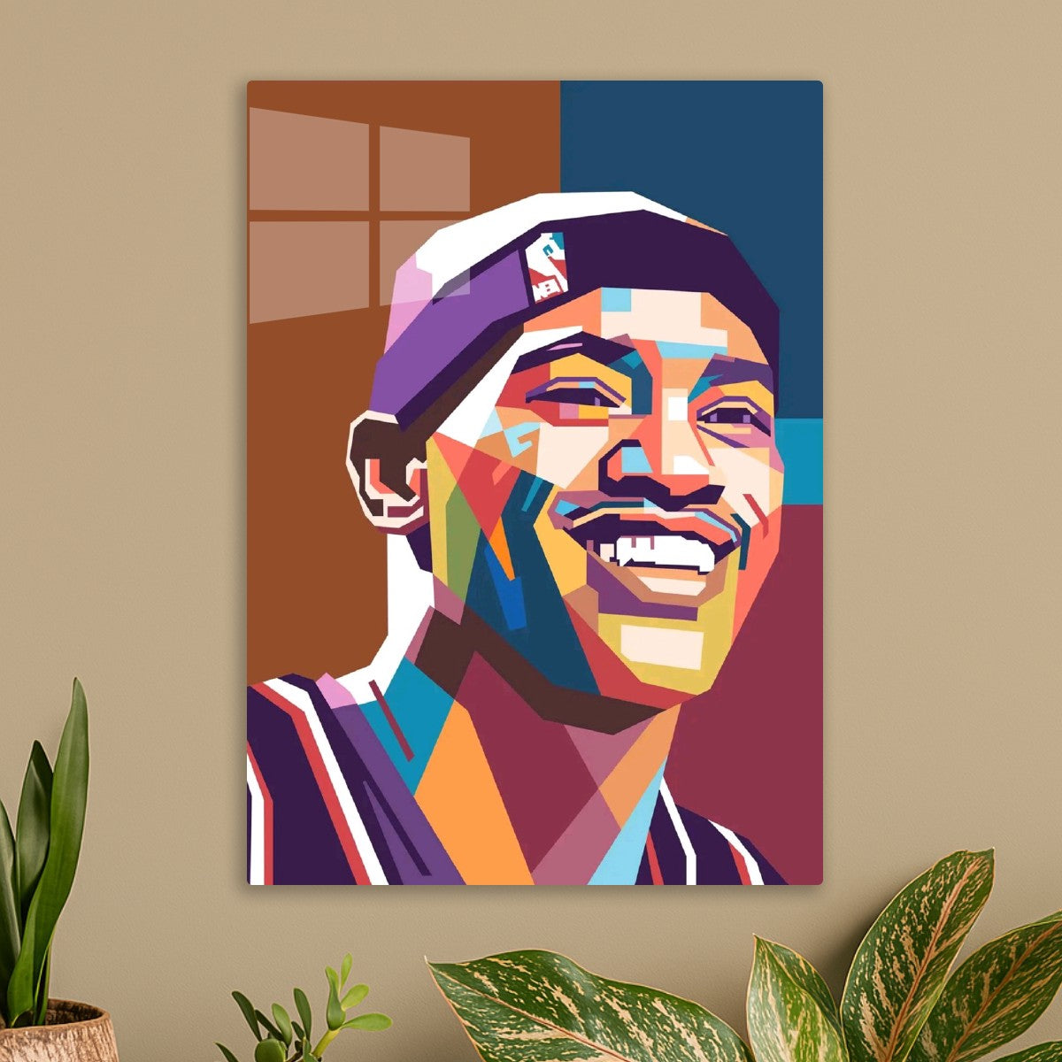 Vince Carter pop art portrait