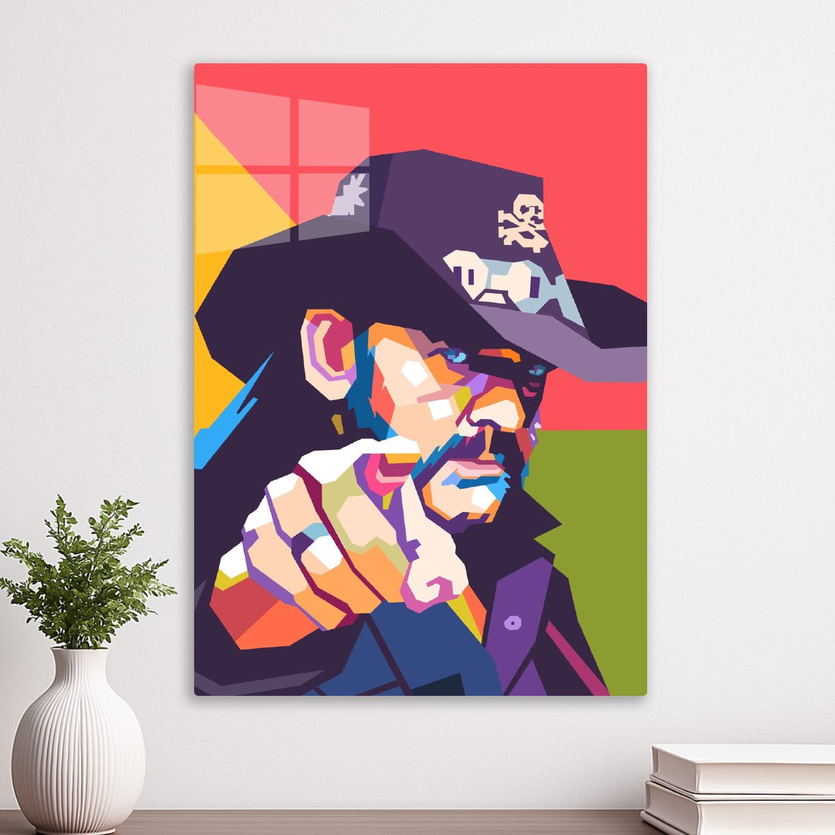 Lemmy Kilmister pop art 