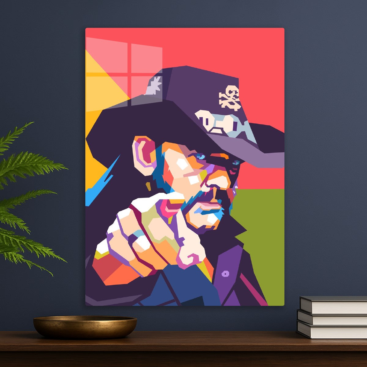 Lemmy Kilmister pop art 