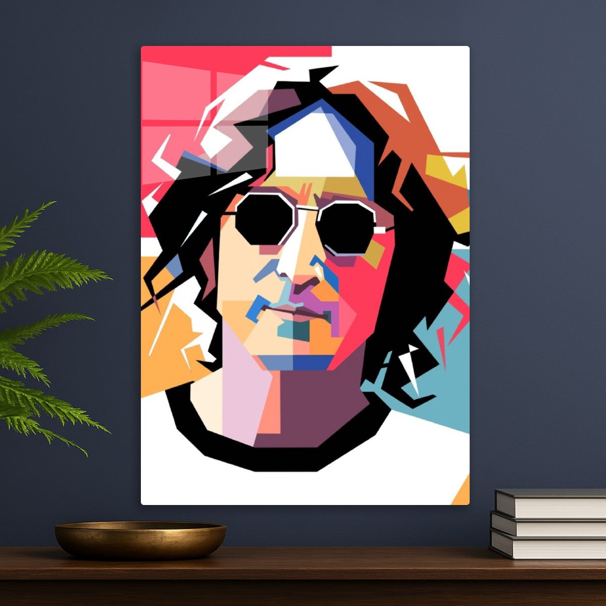 John Lennon pop art portrait