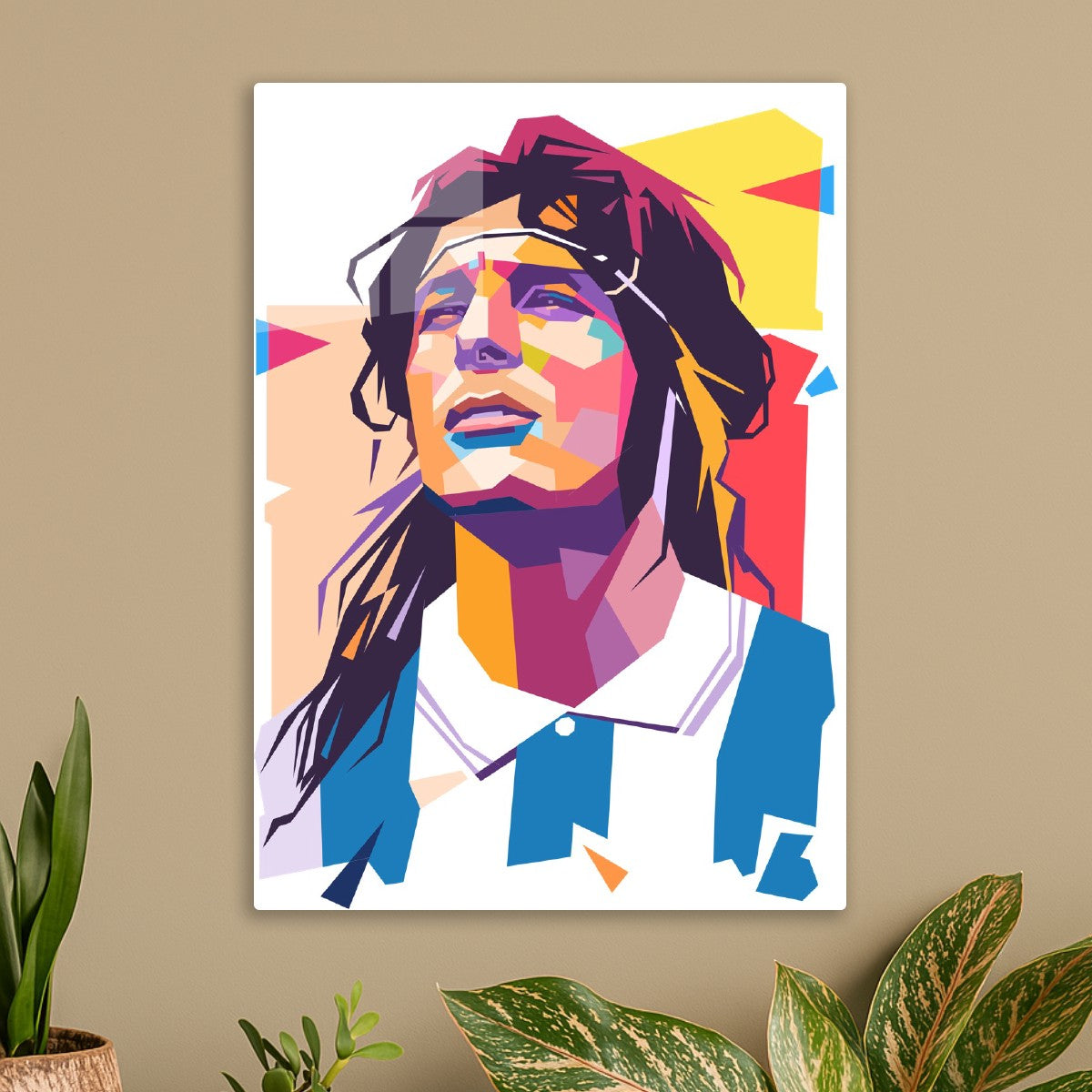 Claudio Caniggia pop art