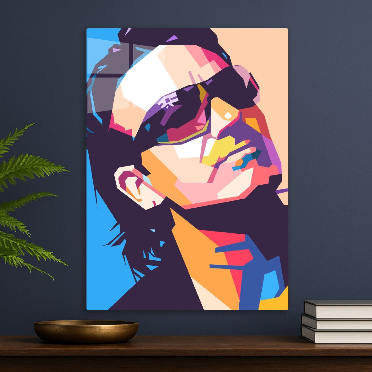 Bono U2 pop art portrait