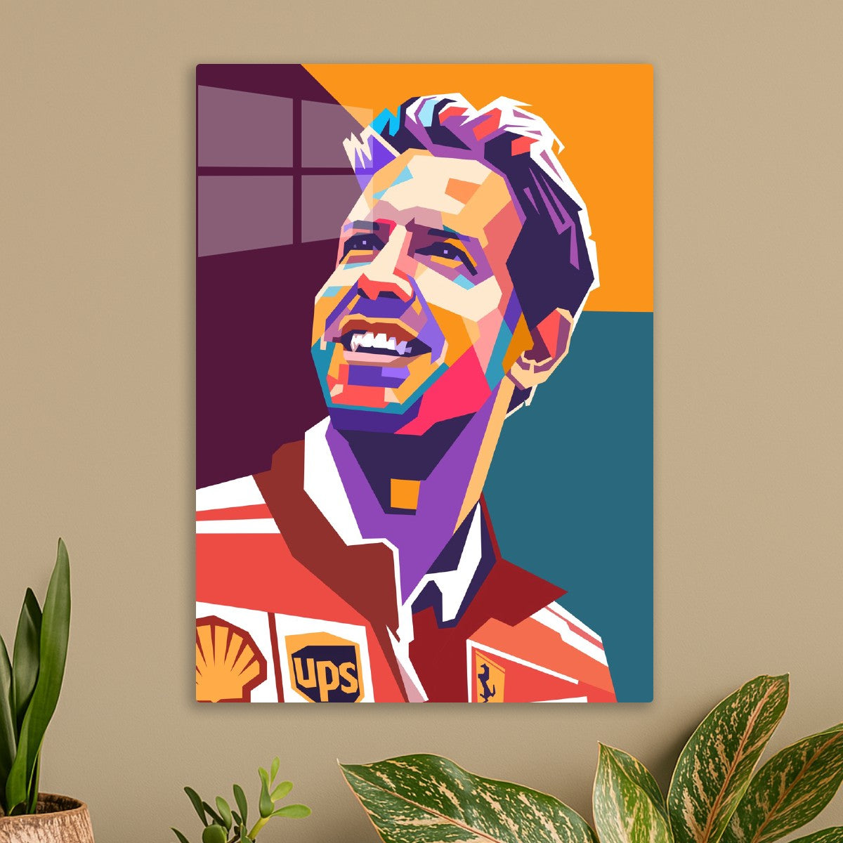 Sebastian Vettel pop art