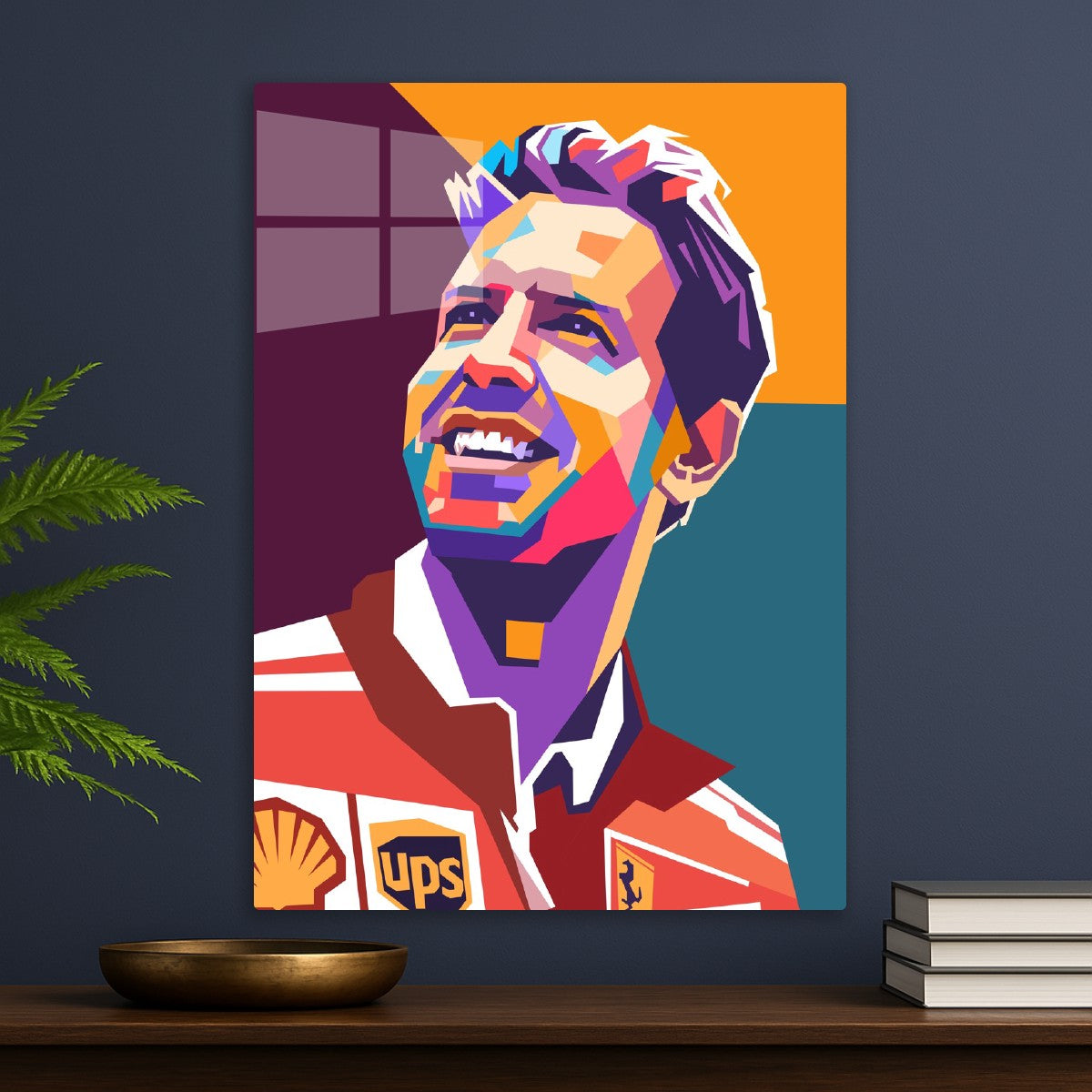 Sebastian Vettel pop art